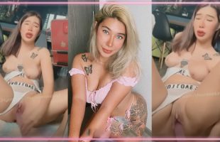 น้องจินนี่ช่วยตัวเอง สาวไทยบ้าเซ็กส์ทอยมีควยปลอมไว้เต็มบ้าน