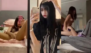 คลิปหลุด สาวรอยสักแม่งป่อง ขย่มควยแฟนคาเตียง ช่วยตัวเองหน้ากระจก ส่งให้แฟนดูให้เงี่ยน